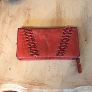 Lucky brand coral wallet!